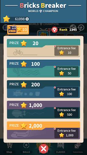 Bricks Breaker Life : World Champion screenshot 9