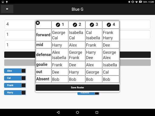 Roster Maker screenshot 6