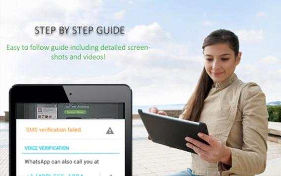 Guide Whatsapp on Tablet screenshot 1