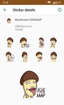 Funny Mushroom Stickers screenshot 7