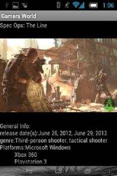 Gamers World screenshot 2
