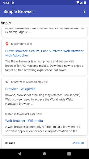 Simple Browser screenshot 6