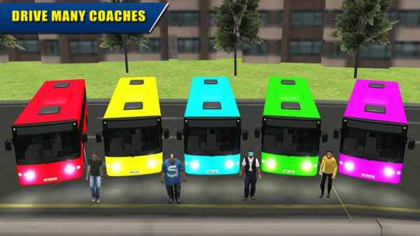 Bus Simulator-3D Driving Games screenshot 1