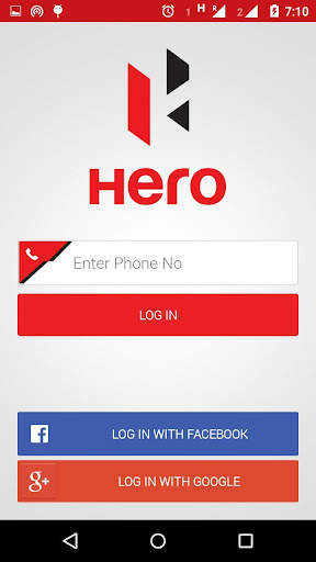 Hero App screenshot 1
