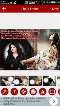 Photo On  Shayari Photo Editor screenshot 1