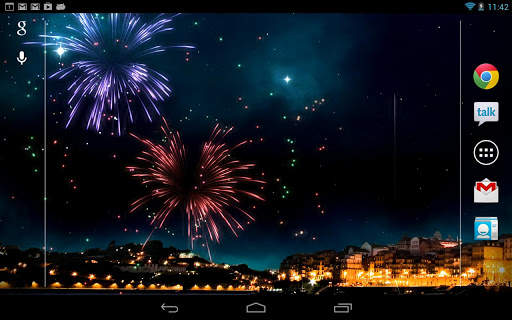 KF Fireworks Live Wallpaper screenshot 4