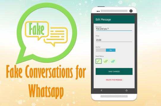 Fake Conversation for Whatsapp (Create fake chats) screenshot 3