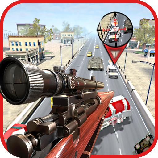 Sniper Shoot Traffic icon