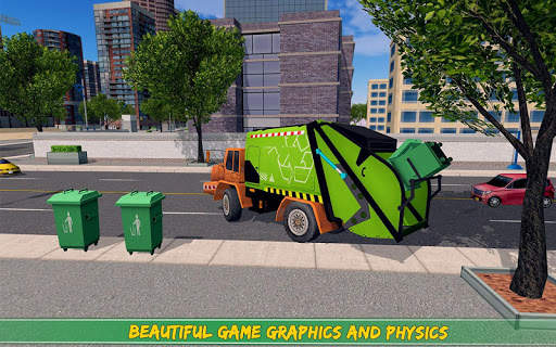 Garbage Truck Simulator PRO screenshot 2