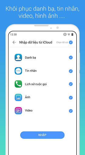 Vsmart Chuyển dữ liệu screenshot 3