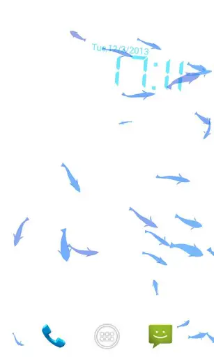 Fish live wallpaper screenshot 8
