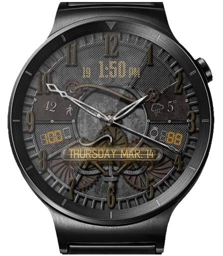 Steam Punk HD Watch Face Widget & Live Wallpaper screenshot 15