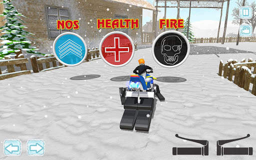 moto neige extreme racing screenshot 1