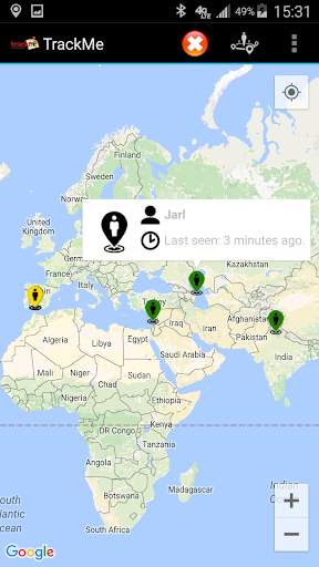 TrackMe. Hike&Travel Recorder screenshot 7