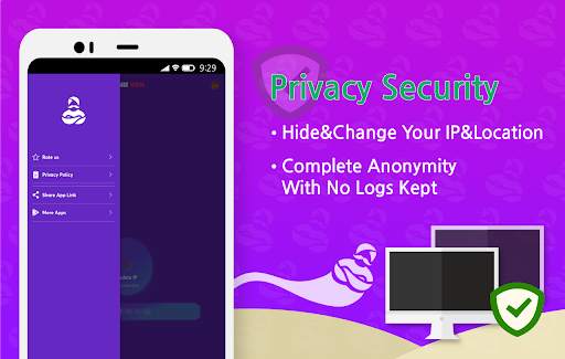 Free VPN Genie - Security & Privacy WiFi Proxy screenshot 4