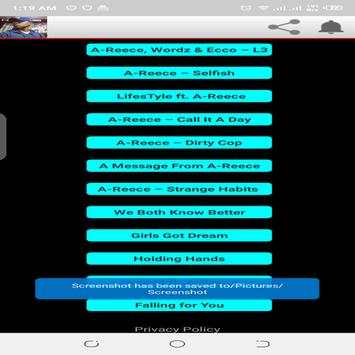 A reece songs offline 1 تصوير الشاشة