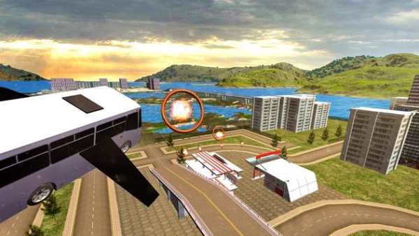 Flying World Bus Hill Drive screenshot 2