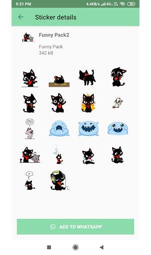 Funny Stickers for WA screenshot 2