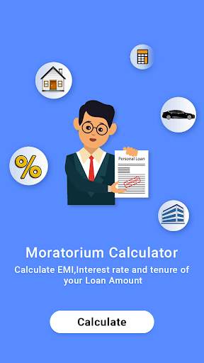 EMI Moratorium Calculator screenshot 1
