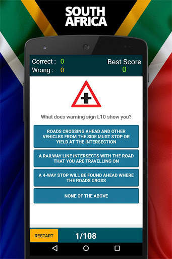 K53 Questions & Answers Tests screenshot 3