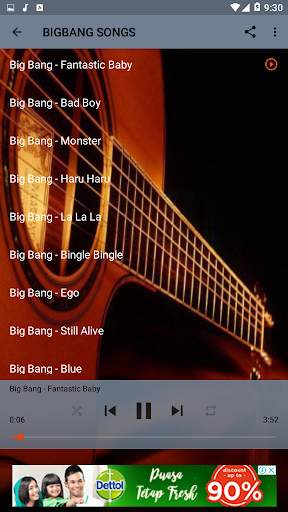 BIGBANG SONGS* 4 تصوير الشاشة