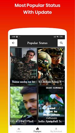 Army Video Status - Indian Army Video Status screenshot 2