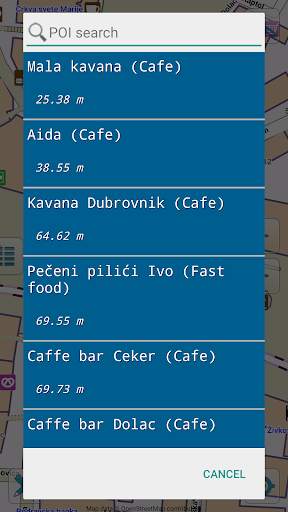 Map of Croatia offline screenshot 7
