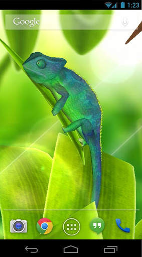 Chameleon 3DLiveWallpaper FREE screenshot 1