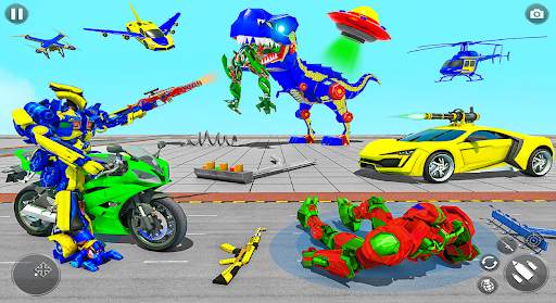 Multi Robot Car Transform Game screenshot 20