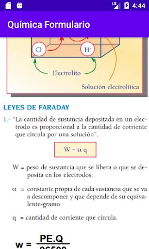 Formulario de Química Gratis screenshot 6