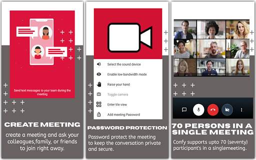 Confy - Free Video Meeting & Conferencing screenshot 8