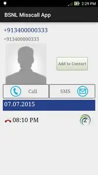 BSNL Misscall App screenshot 3