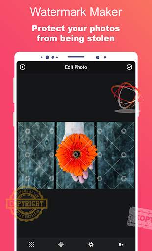 Watermark Maker - Add text, signature, photo, logo screenshot 5
