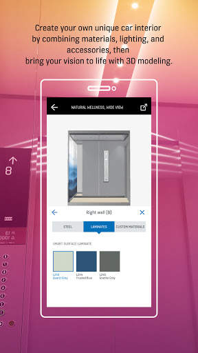 KONE Car Designer App screenshot 4