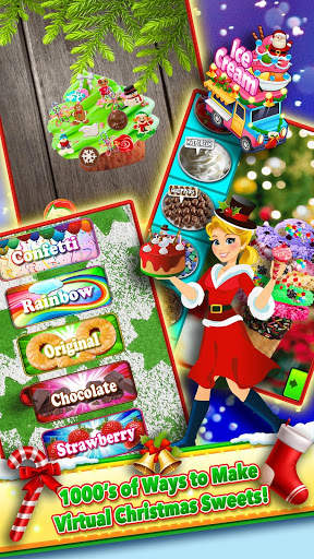 Christmas Dessert Bake Shop - Make Donuts & Cake screenshot 9
