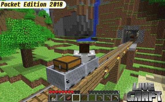 live craft Exploration : Pocket Edition ! screenshot 1