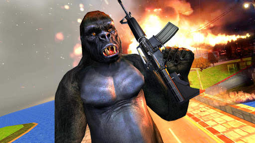 Angry Apes Attack Survival War screenshot 10
