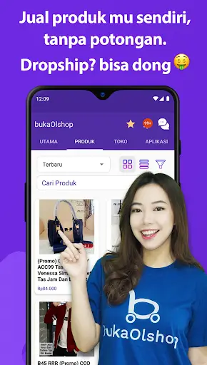 bukaOlshop - Buat App Toko screenshot 2