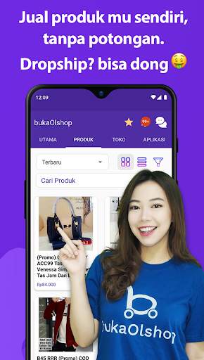bukaOlshop - Buat App Toko screenshot 2