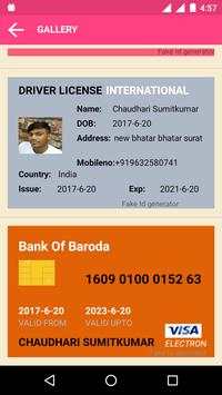 Fake aadhar Card ID  Generator screenshot 6