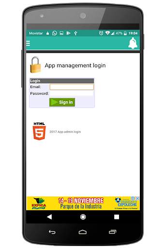 Instant Apps Console screenshot 1