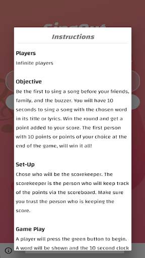 SingOut: The Song Association  screenshot 3
