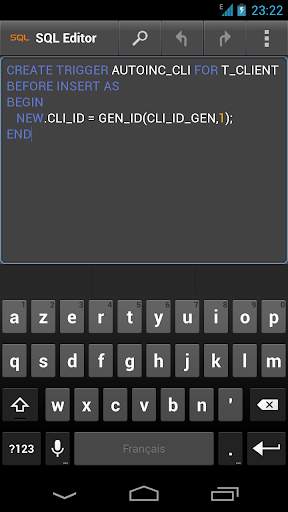 SQL Editor screenshot 1