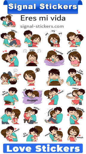 Signal Love Stickers screenshot 4
