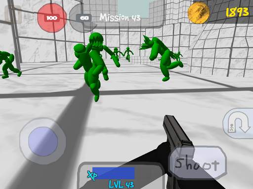 Stickman penembak dengan zombie screenshot 12