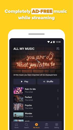 Kostenloser Musik-Player: Musikvideo & Stream-Song screenshot 6