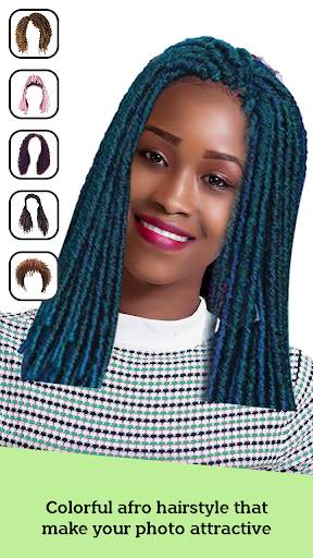 African Woman Hairstyle Editor: Braid, Cornrow screenshot 4