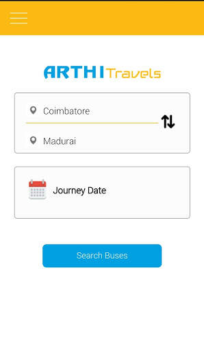 Arthi Travels - Online Bus Ticket Booking screenshot 1