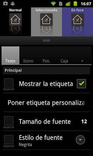 Lightning Launcher - Español screenshot 1