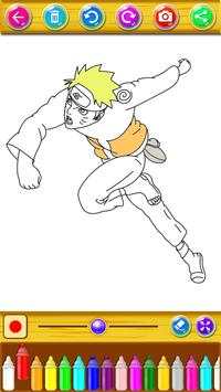 Mewarnai Narutto Ninja Anime screenshot 3